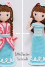 Little Bamboo Handmade - TS Min - Cheryl In Ball Gown And Traditional Costume - Turkish Translated