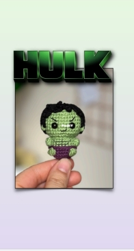 Lamagurumi - Hulk - Turkish