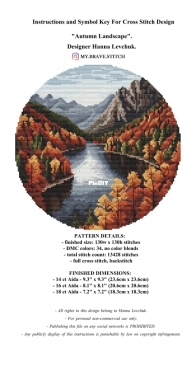 My Brave Stitch - Autumn Landscape XSD