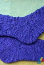 Tic Tac Toe Socks  by Sonja Köhler -Eng.,German-Free