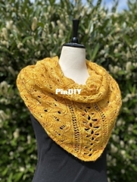 The Beekeeper Shawl by Jem Arrowsmith