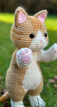 Little Pixie By Marie - Little Pixie Crochetholic - Marie Lamb - Nutmeg the Cat
