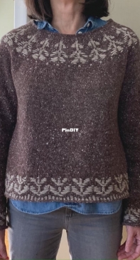 Inflorescence pullover by Teti Lutsak - English