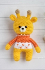 Knit Friends - Svetlana Altunina - Mini Giraffe