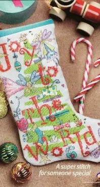Fairy Stocking by Luci Heaton from Cross Stitch Crazy 118 XSD