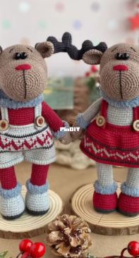 Sovushkin Mir Toys - Elena Ashlapova - Reindeer - Rentiere - German - Translated