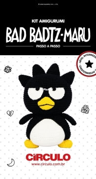 Círculo Yarns - Claudia Stolf - Bad Badtz-Maru - Portuguese