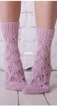 Silver Night Socks - Victoria Chaplina