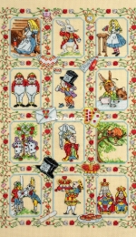 Alice in Wonderland Stitch-A-Long by Amanda Butler from Cross Stitcher 353-365 XSD