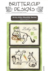 Brittercup Designs CP33 Britty Kitty Monthly March-April PCS + XSD