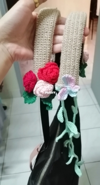 Crochet Bag Handle Cover