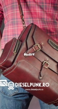 Dieselpunk.ro - The Diamond Bag ( case for photographer ) - Leather.
