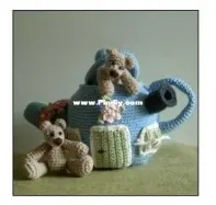 Tilda and Filur - Susanne Fagelberg - Teapot House and Little Bear
