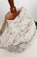 Lemon Scone at Home Cowl by Lauren Rad-Free