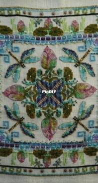 Chatelain - The dragonfly lace mandala