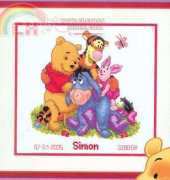 Vervaco 70.957 Simon birth record  Winnie the Pooh