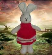 Knitted bunny