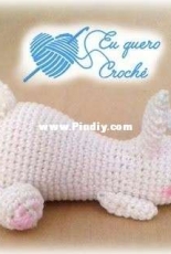 Eu quero croche - Adriana Gori - Sleeping Baby Bunny- Portuguese - Free