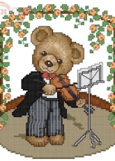 Ellen Maurer Stroh EMS - Bears at Work - Violin Player, Waitress, Male Teacher, Female Teacher, Stitcher, Mailman, Librarian, Gardener, Firefighter, Doctor, Cook, Taxi Driver, Secretary, Prima Ballerina, Needlewoman, Housewife PCS