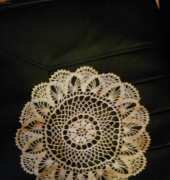 Another knitted doily from me