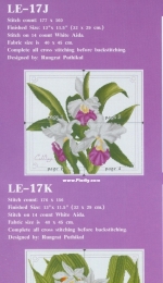 Pinn LE-17J Cathaleeya Orchid - Pinn LE-17K Phajus by Rungrat Puthikul