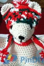 Shimmeree Creations - Jenn Mulherin - Holiday Bear Hat - free