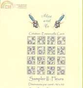 Alice and Co - Sampler II Fleurs- creation Emannuelle Carre Briand