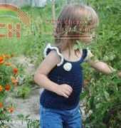 Cre8tion Crochet - Lorene Haythorn Eppolite  - Toddler Tank Top - Free