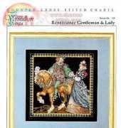 The Vermillion Stitchery 128 - Renaissance Gentleman and His Lady