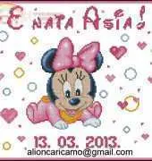 Aliona Alionca Ricamo E nata Asia!