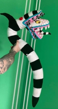 Flowcon Crochet T and B - tanflowconcrochet - Tanya Corbeil - Sandworm