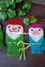 Gnome Mittens by Dela Hausmann-English,German-Free