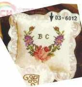 Permin 03-6012 Small Floral Pillow