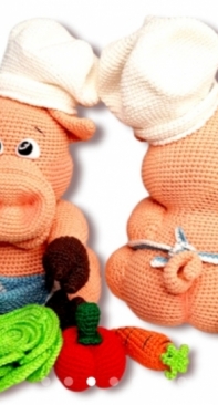 Wunderlichs Kreativchaos - Janine Wunderlich - Pig Rambo the Vegan Chef - Varkentje Rambo de Vega Kok - Dutch