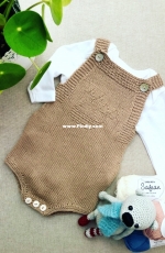 Newborn „whale“ romper