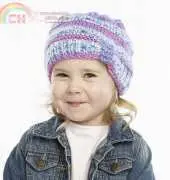 Premier Yarns-P00280-Garter Ridge Cloche by Deborah Norville-Free