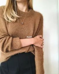 Stockholm Sweater by Mette-Wendelboe Okkels - PetiteKnit - Russian Translated