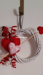Valentines wreath