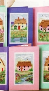 Rural Retreats by Lesley Teare from Cross Stitch Card Shop 70 PCS + XSD