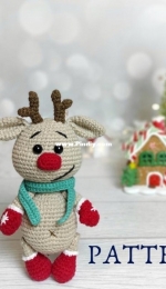 Shop Magic Toys - Anastasia Erokhina - Christmas Little Animals - Christmas Baby Deer