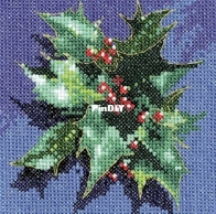 Heritage StitchCraft - Simply Heritage SHHL589 Mini Holly by John Clayton XSD