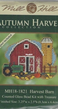 Mill Hill Autumn Harvest Collection MH18-1821 Harvest Barn