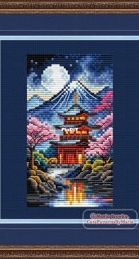 Night in Japan by Maria Brovko
