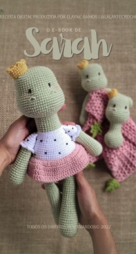 Lalarte Crochet - Elayne Ramos Cirilo - Sarah - Portuguese