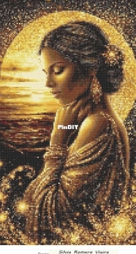 Golden Woman N.1 by Silvia Romero Vieira - Free
