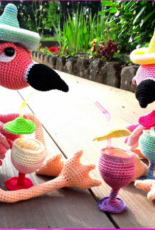 Wunderlichs Kreativchaos - Janine Wunderlich - Ringo the Party Flamingo - German