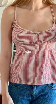 Planet Peach Design - Berry Babydoll Cami - Sizes XS-XL