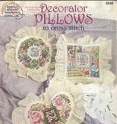 American School of Needlework ASN 3549 - Decorator Pillows to Cross Stitch