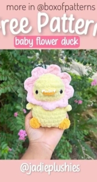 Jadie Plushies - Jada - Baby Flower Duck - Free