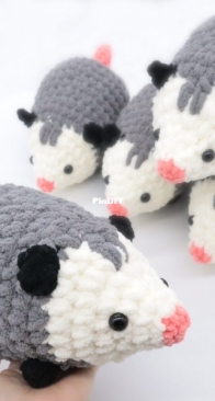 Stringy Ding Ding - Olive - No sew Chunky Possum - Free
